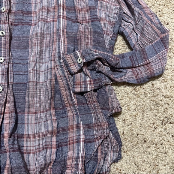 Oversized Plaid BDG Button Up Shirt - Picture 4 of 8